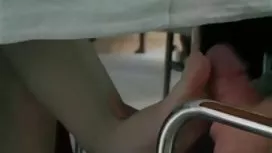 Secrétaire participe à sexe video de vieilles de groupe orgie patron
